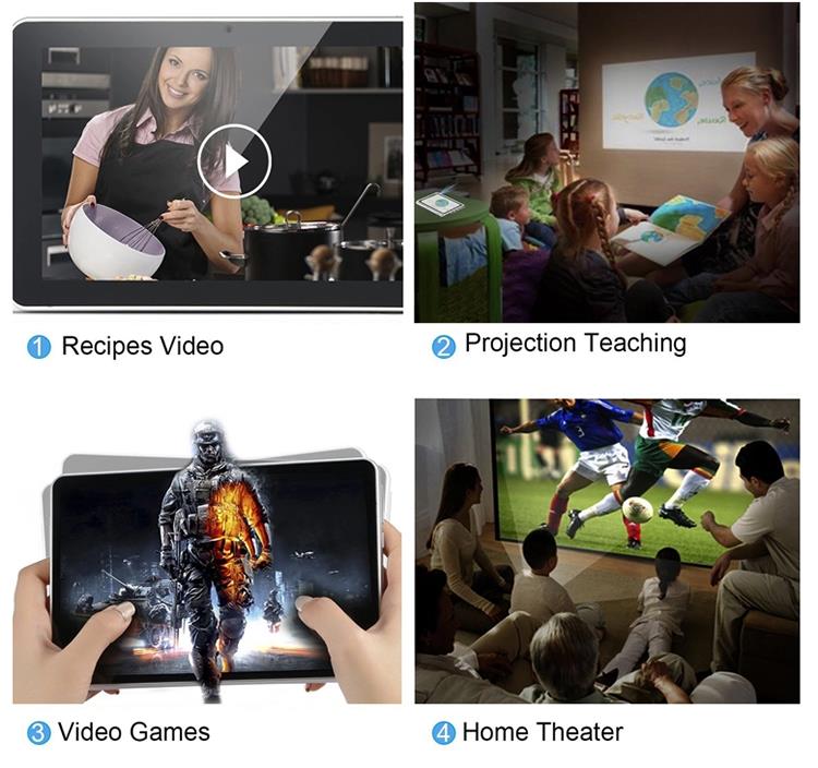 태블릿 프로젝터 응용 tablet projector application